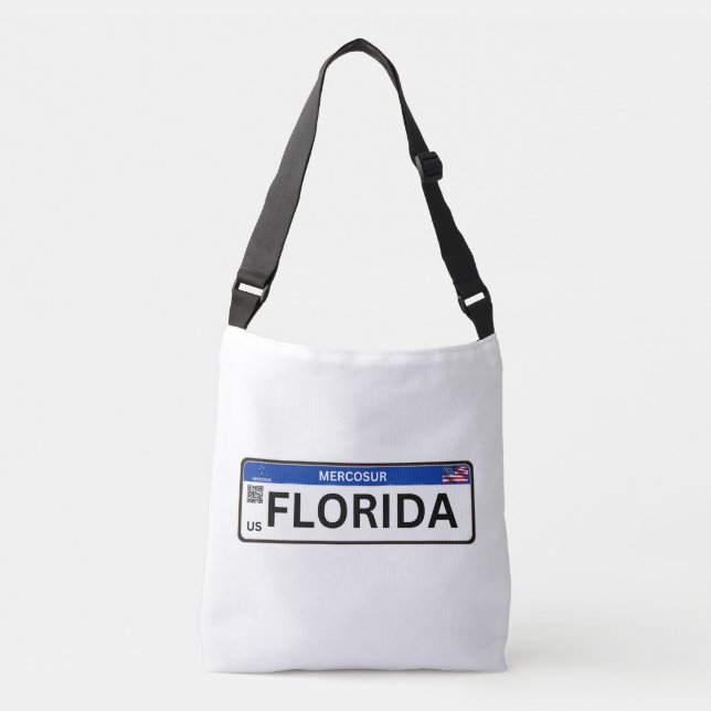 Florida Mercosur Crossbody Bag (Front)