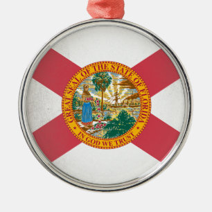 Florida Metal Tree Decoration