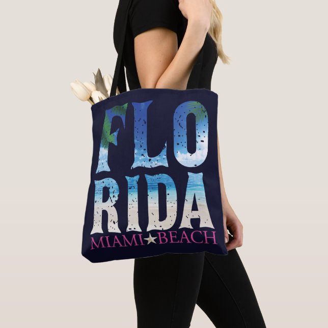 Florida, Miami Beach Tote Bag (Close Up)