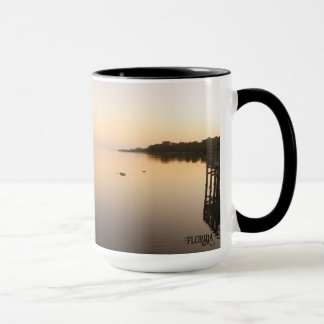 Florida Mirror Still Ocean Sunrise Natural Photo Mug