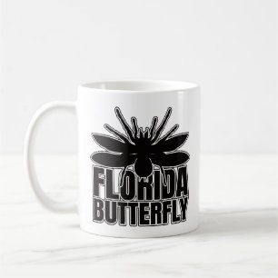 Florida Monster Insect Tarantula Butterfly Coffee Mug