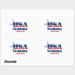 Florida My Home State Sticker