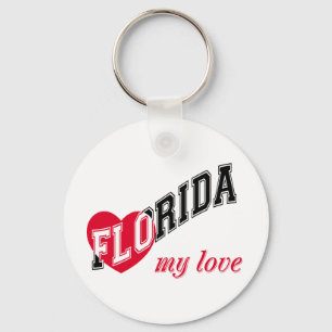 Florida my love key ring