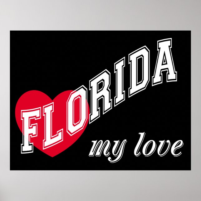 Florida my love poster (Front)