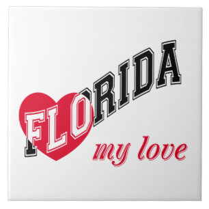Florida my love tile
