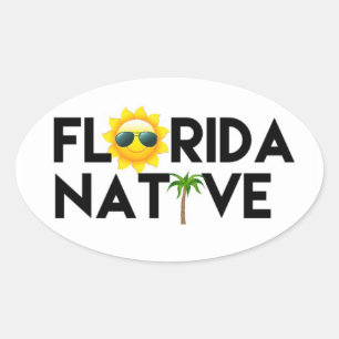 Florida Native Sticker