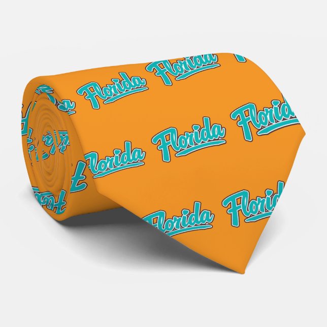 Florida Neck Tie (Rolled)