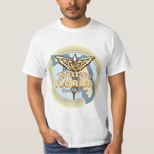 Florida Nurse Caduceus T-Shirt
