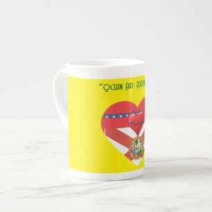 Florida Ocean Air Bone China Mug