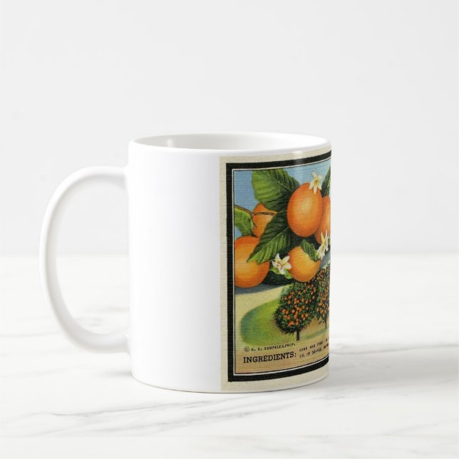 Florida Orange Candy Coffee Mug (Left)