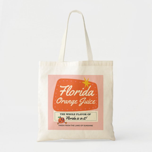 Florida Orange Juice Tote (Front)
