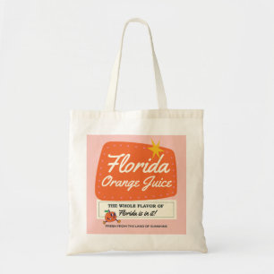 Florida Orange Juice Tote Bag