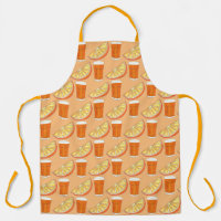 Florida Orange Slice Juice Glass OJ Citrus Fruit