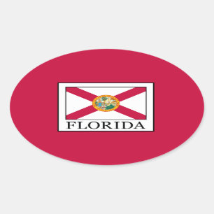 Florida Oval Sticker