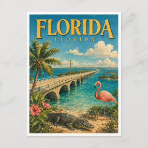 Florida Overseas Highway GeoSaga Postcard