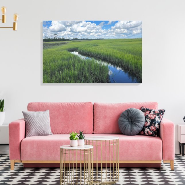 Florida Palencia Wetlands Photograph Canvas (Insitu(LivingRoom))