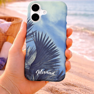 Florida Palm Tree Add Name Phone Case Photography 