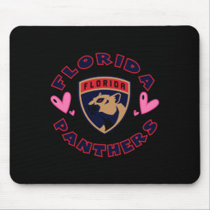 Florida Panthers Valentine Hearts Nhl Officially L Mouse Mat