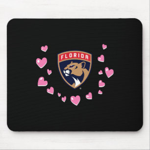 Florida Panthers Valentine Love Nhl Officially Lic Mouse Mat