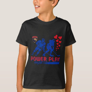 Florida Panthers Valentine Power Play Couple Nhl T-Shirt