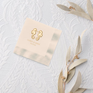 Florida Passport Foil Napkins