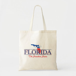 Florida Patriotic Budget Tote Bag
