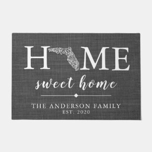 FLORIDA Personalised State Doormat