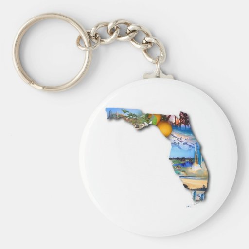 FLORIDA PICTURE DESIGN KEY RING
