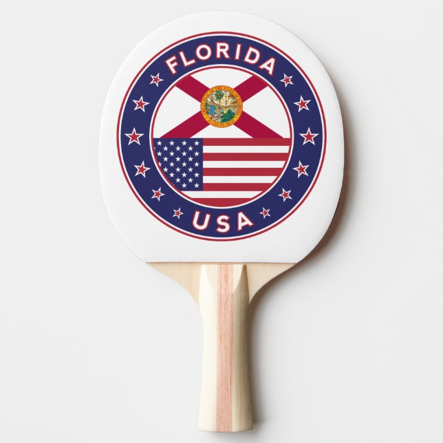 Florida Ping Pong Paddle (Front)