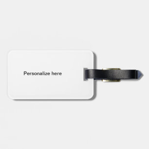 Florida Poodle Rescue Luggage Tag