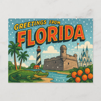 FLORIDA Postcard