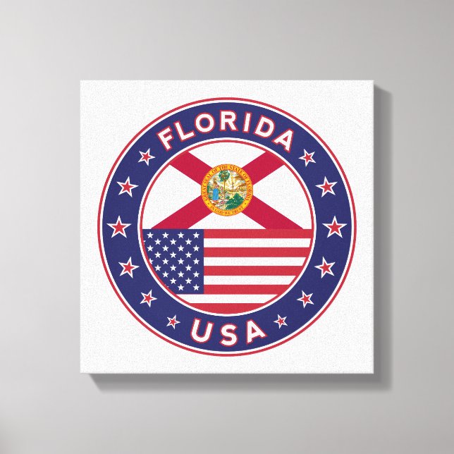 Florida, poster, canvas, canvas print (Front)
