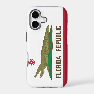 Florida Republic Alligator Flag Crocodile