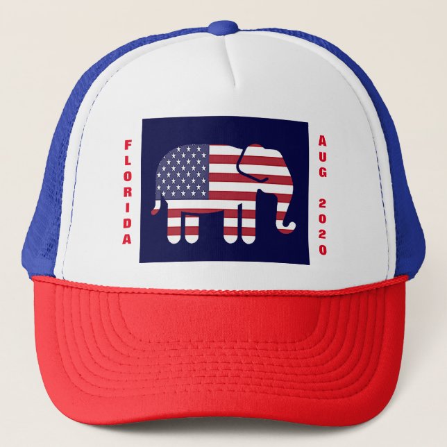 FLORIDA REPUBLICAN TRUCKER HAT (Front)