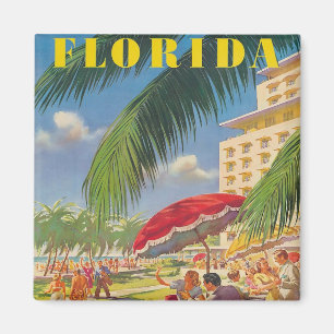 Florida Retro Magnet