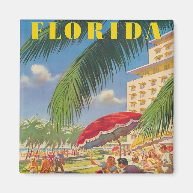 Florida Retro Magnet (Front)