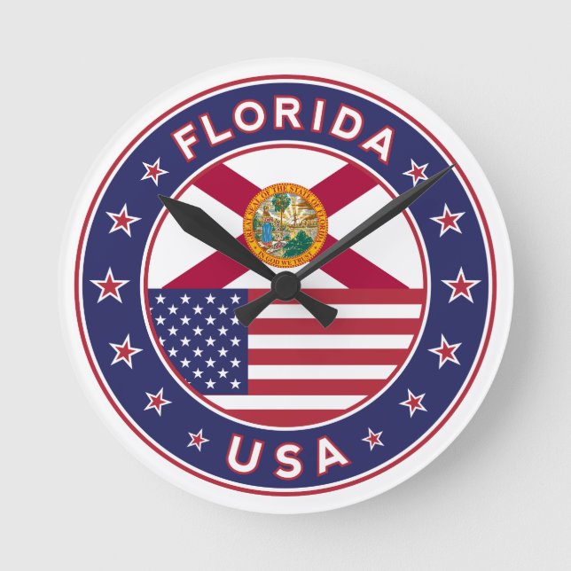 Florida Round Clock (Front)