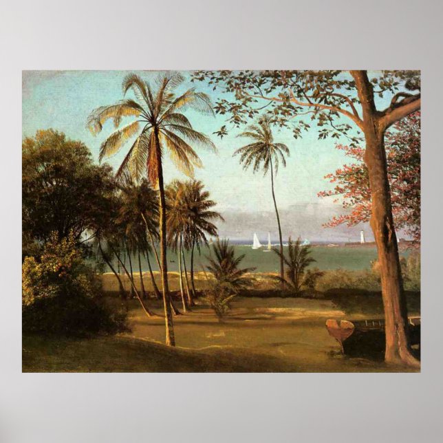 Florida Scene, fine art painting, Poster (Front)