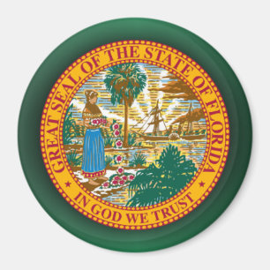 Florida Seal Magnet