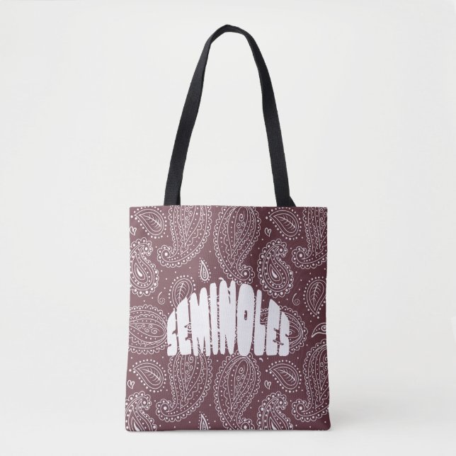 FLORIDA SEMINOLES TOTE  BAG (Front)