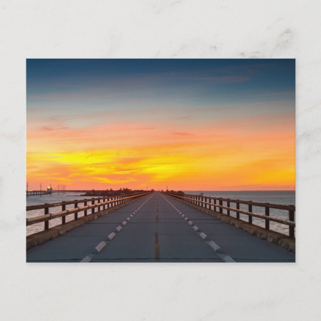 Florida - Seven Mile Bridge postcard (Front)