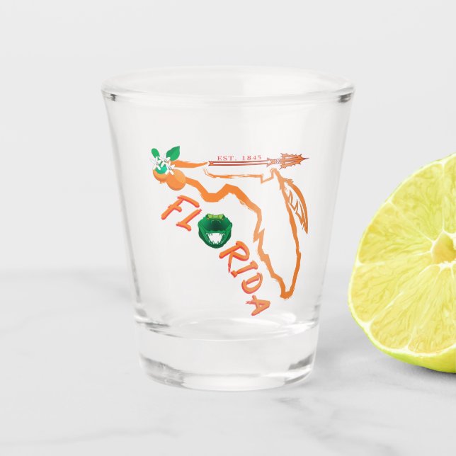 Florida Shot Glass (Front)