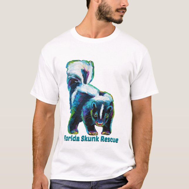 Florida Skunk Rescue 2 T-Shirt (Front)