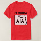 Florida SR A1A Road Sign Beach Culture 