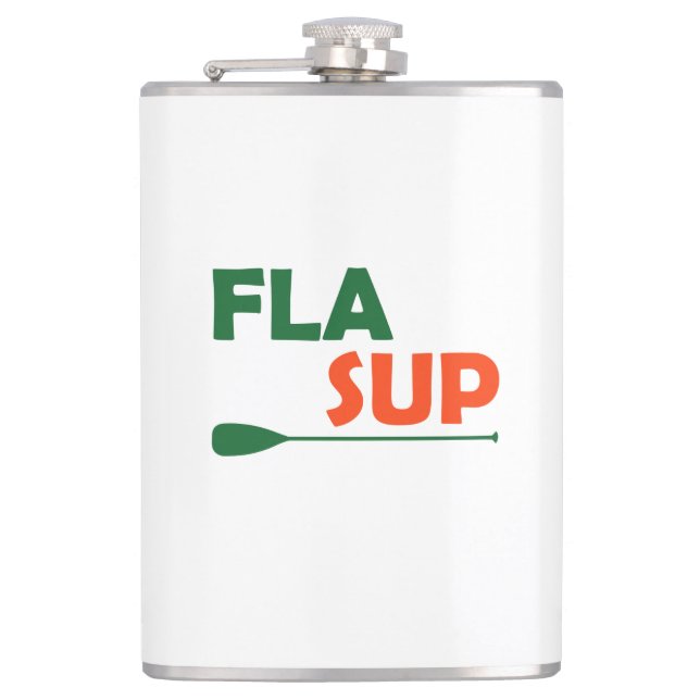 Florida Stand Up Paddling Hip Flask (Front)