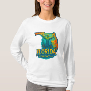 Florida State Artistic T-Shirt – Oil Paint Brush-