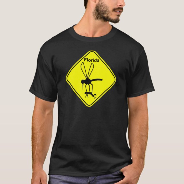 Florida State Bird the Mosquito T-Shirt (Front)