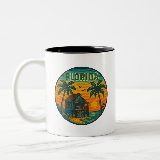 Florida State Ceramic Mug (Left)