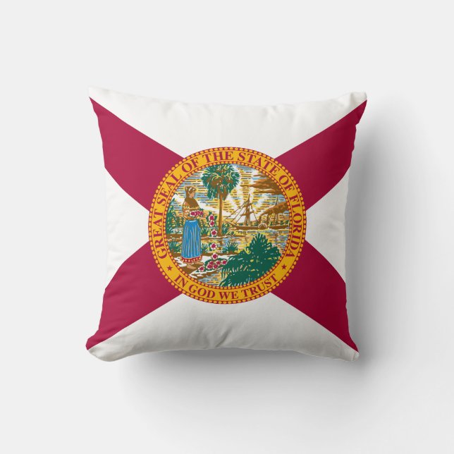 Florida State Flag Cushion (Front)