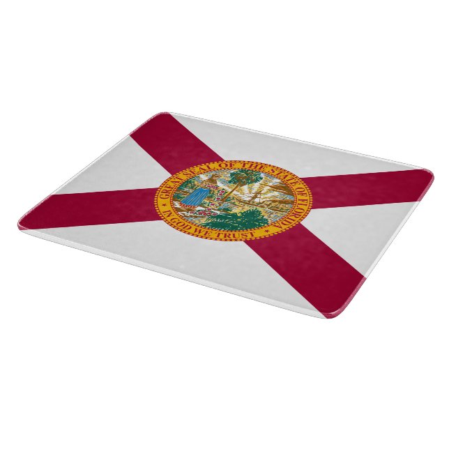 Florida State Flag Cutting Board (Corner)
